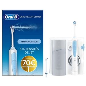 Oral B Hydropulseur Oxyjet met 2 vullingen Wit en Blauw Oral B Hydropulseur Oxyjet met 2 vullingen Wit en Blauw