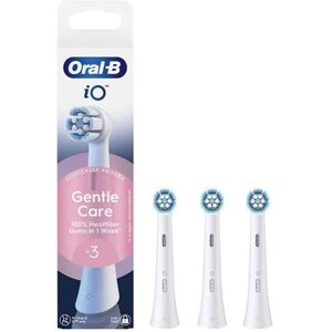 Oral B Oral-B Tandenborstel opzetborstels iO Gentle Care Wit x3 Oral B Oral-B Tandenborstel opzetborstels iO Gentle Care Wit x3