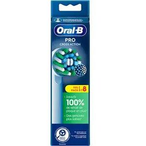 Oral B Set van 8 borstels voor Oral-B Pro Cross Action tandenborstels Oral B Set van 8 borstels voor Oral-B Pro Cross Action tandenborstels