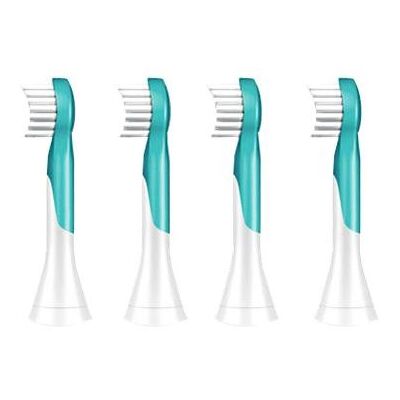 Philips Sonicare For Kids HX6034 - Reserve-borstelkop - voor tandenborstel - super fresh blauw (pak van 4) Philips Sonicare For Kids HX6034 - Reserve-borstelkop - voor tandenborstel - super fresh blauw (pak van 4)