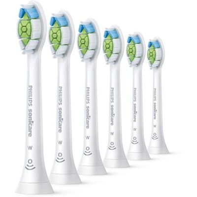 Philips Set van 6 tandenborstelopzetstukken Sonicare HX6066/87 Optimal Wit Philips Set van 6 tandenborstelopzetstukken Sonicare HX6066/87 Optimal Wit