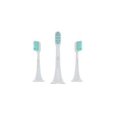 Xiaomi Mi NUN4010GL - Reserve-borstelkop - voor tandenborstel - lichtgrijs (pak van 3) - voor Xiaomi Mi NUN4008GL Xiaomi Mi NUN4010GL - Reserve-borstelkop - voor tandenborstel - lichtgrijs (pak van 3) - voor Xiaomi Mi NUN4008GL