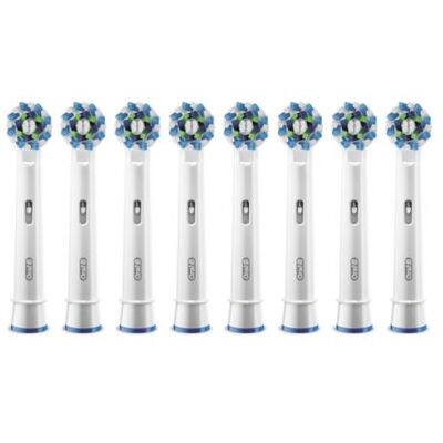 ORAL B 8 BROSSETTES DE RECHANGE CROSSACT ORAL B 8 BROSSETTES DE RECHANGE CROSSACT