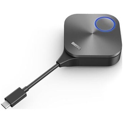 BenQ TWY31 - Netwerkmedia streaming-adapter - USB-C - Wi-Fi 5 - zilvergrijs BenQ TWY31 - Netwerkmedia streaming-adapter - USB-C - Wi-Fi 5 - zilvergrijs