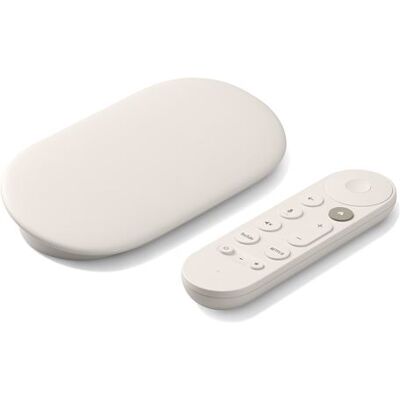 Google TV Streamer 4K Media Gateway 4K UHD met stembesturing Porselein Google TV Streamer 4K Media Gateway 4K UHD met stembesturing Porselein