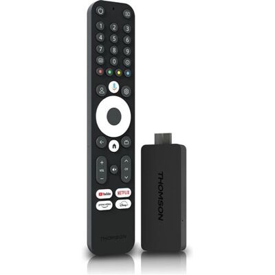 Thomson Media Gateway145G Stick 4K met Google TV Zwart Thomson Media Gateway145G Stick 4K met Google TV Zwart