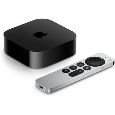 Apple TV 3e generatie 128 GB Wi-Fi + Ethernet Zwart 2022 Apple TV 3e generatie 128 GB Wi-Fi + Ethernet Zwart 2022