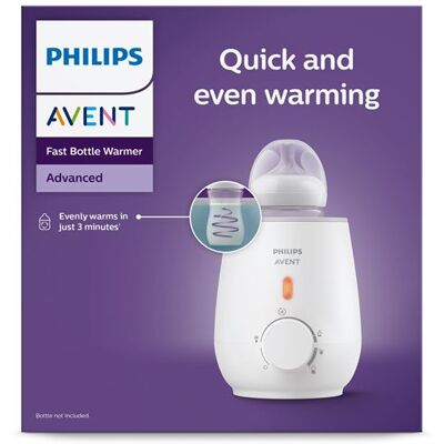 Philips SCF355/09 Snelle flessenwarmer 275 W Wit Philips SCF355/09 Snelle flessenwarmer 275 W Wit