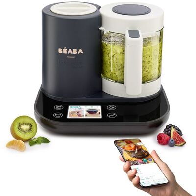 Beaba Béaba Staafmixer Babycook Smart 912860 400 W Antraciet Grijs Beaba Béaba Staafmixer Babycook Smart 912860 400 W Antraciet Grijs