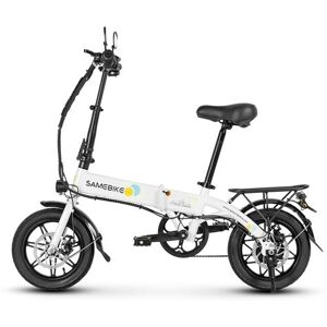 Elektrische fietsen SAMEBIKE YINYU14-T 36V 7.8ah 350W 25km/h Wit Elektrische fietsen SAMEBIKE YINYU14-T 36V 7.8ah 350W 25km/h Wit