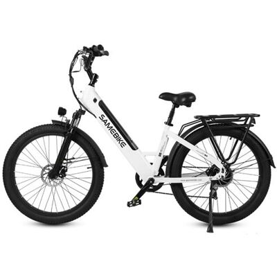 Elektrische fietsen SAMEBIKE RS-A01 Plus 48V 14ah 750W 60km Wit Elektrische fietsen SAMEBIKE RS-A01 Plus 48V 14ah 750W 60km Wit