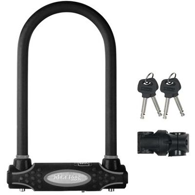 Master lock anti-diefstal u zwart hangslot 210 mm assorti kleuren Master lock anti-diefstal u zwart hangslot 210 mm assorti kleuren