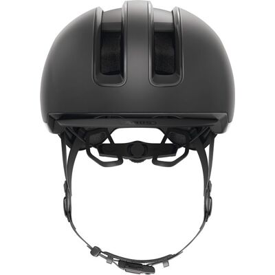 Abus Fietshelm Hud-Y maat S zwart fluweel Abus Fietshelm Hud-Y maat S zwart fluweel