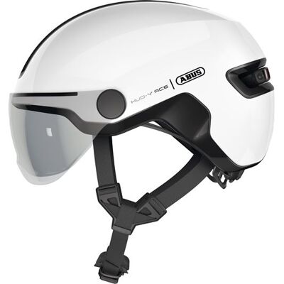 Abus Fietshelm Hud-Y Maat L Wit Abus Fietshelm Hud-Y Maat L Wit
