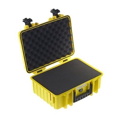 B&W International B&W outdoor.case Type 4000 - Hardcase - polypropyleen - geel B&W International B&W outdoor.case Type 4000 - Hardcase - polypropyleen - geel
