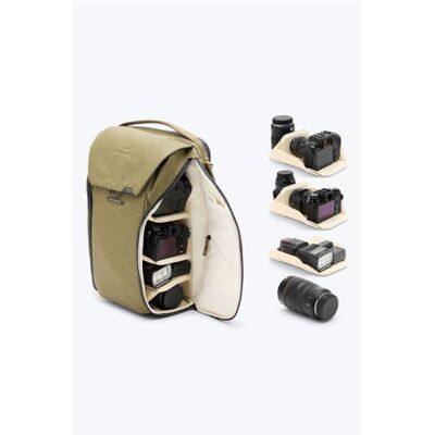 Peak Design Rugzak Everyday Backpack 30 L Kelp voor camera Peak Design Rugzak Everyday Backpack 30 L Kelp voor camera