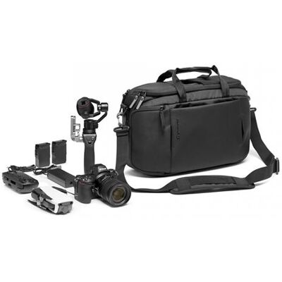 Manfrotto Rugzak Advanced Hybrid M III Zwart Manfrotto Rugzak Advanced Hybrid M III Zwart