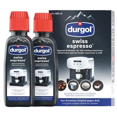 Durgol Ontkalker Swiss Espresso 2 x 125 ml Durgol Ontkalker Swiss Espresso 2 x 125 ml