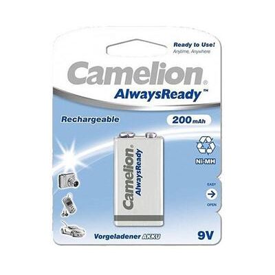 Camelion 9V 200mAh AlwaysReady oplaadbare batterij (1st) Camelion 9V 200mAh AlwaysReady oplaadbare batterij (1st)