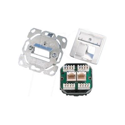 Telegärtner AMJ45 - Uitgang - CAT 6e - RJ-45 X 2 Telegärtner AMJ45 - Uitgang - CAT 6e - RJ-45 X 2