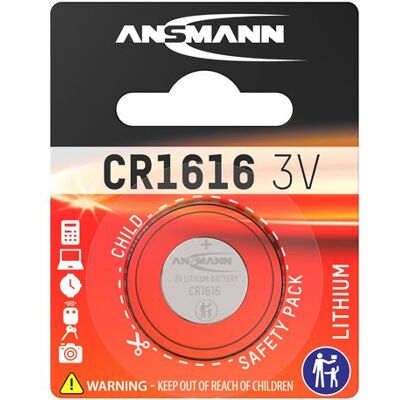 ANSMANN - Batterij CR1616 - Li ANSMANN - Batterij CR1616 - Li