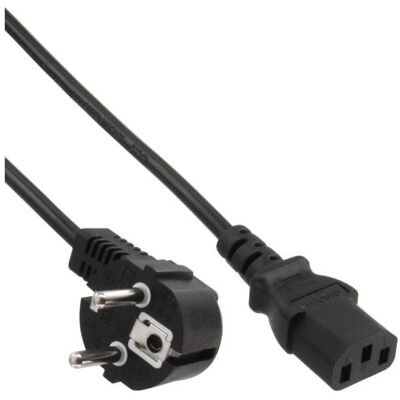 InLine - Voedingskabel - power IEC 60320 C13 naar power CEE 7/7 (M) - 10 m - zwart InLine - Voedingskabel - power IEC 60320 C13 naar power CEE 7/7 (M) - 10 m - zwart
