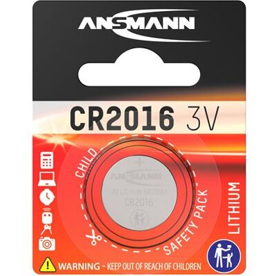 ANSMANN - Batterij CR2016 - Li ANSMANN - Batterij CR2016 - Li