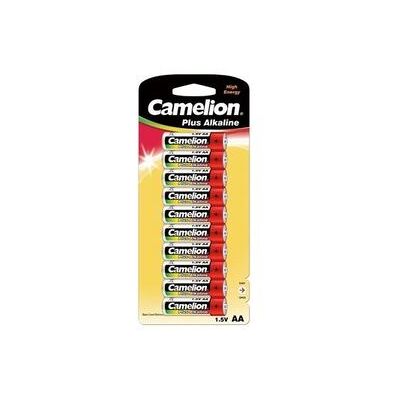Alkaline batterij LR06 / AA / Blisterverpakking van 10 CAMELION batterijen Alkaline batterij LR06 / AA / Blisterverpakking van 10 CAMELION batterijen