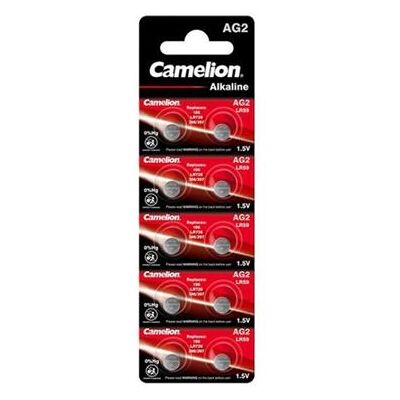 Pak van 10 Camelion Alkaline AG2 0% Kwik/Hg batterijen Pak van 10 Camelion Alkaline AG2 0% Kwik/Hg batterijen
