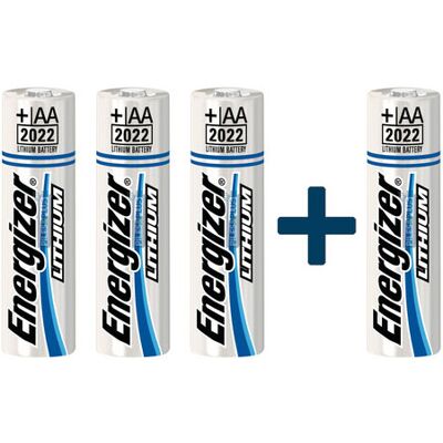 Energizer Ultimate Lithium - Batterij 4 x AA-type - Li Energizer Ultimate Lithium - Batterij 4 x AA-type - Li