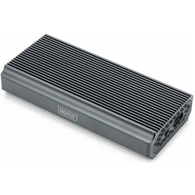 DIGITUS - Storage enclosure - 40 Gbps, extern, aluminium, gereedschapsvrij - M.2 - M.2 NVMe Card - USB4 - pantone 430C DIGITUS - Storage enclosure - 40 Gbps, extern, aluminium, gereedschapsvrij - M.2 - M.2 NVMe Card - USB4 - pantone 430C