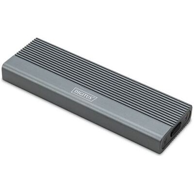 DIGITUS A-90112 - Storage enclosure - 10 Gbps, extern, aluminium, gereedschapsloos - M.2 - M.2 NVMe Card - USB-C 3.1 (Gen 2) - pantone 430C DIGITUS A-90112 - Storage enclosure - 10 Gbps, extern, aluminium, gereedschapsloos - M.2 - M.2 NVMe Card - USB-C 3.1 (Gen 2) - pantone 430C