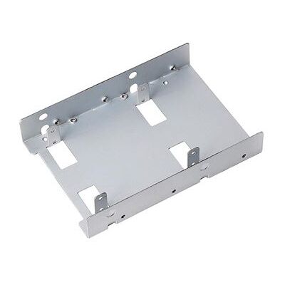 Algemeen SilverStone SST-SDP08-LITE - Storage bay adapter - 3.5" to 2 x 2.5" - grijs Algemeen SilverStone SST-SDP08-LITE - Storage bay adapter - 3.5" to 2 x 2.5" - grijs