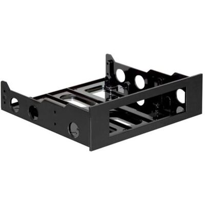 Delock Installation frame 3½“ > 5¼“ - Storage bay adapter - 5,25" tot 3,5" - zwart Delock Installation frame 3½“ > 5¼“ - Storage bay adapter - 5,25" tot 3,5" - zwart