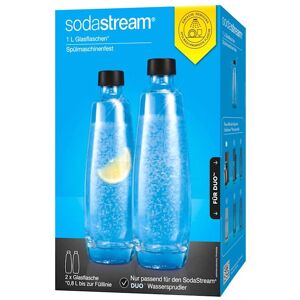 Sodastream Duo-pack glazen karaffen Sodastream Duo-pack glazen karaffen