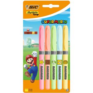 Set van 5 BIC Mario Kart markers Set van 5 BIC Mario Kart markers