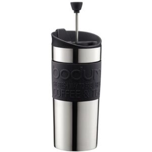 Bodum Travel Press Reispress Thermosbeker - 0.35 l -Black Bodum Travel Press Reispress Thermosbeker - 0.35 l -Black