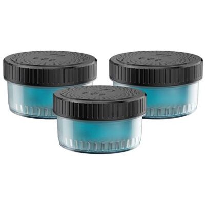 Set van 3 Reinigingscartridges Philips Quick Clean Pod CC13/50 Zwart en Blauw Set van 3 Reinigingscartridges Philips Quick Clean Pod CC13/50 Zwart en Blauw