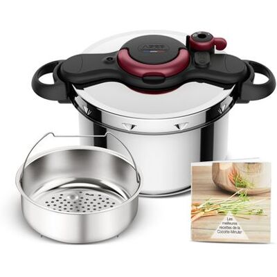 Seb Snelkookpan ClipsoMinut' P4624874 Plaisir 7,5 L Inox Seb Snelkookpan ClipsoMinut' P4624874 Plaisir 7,5 L Inox