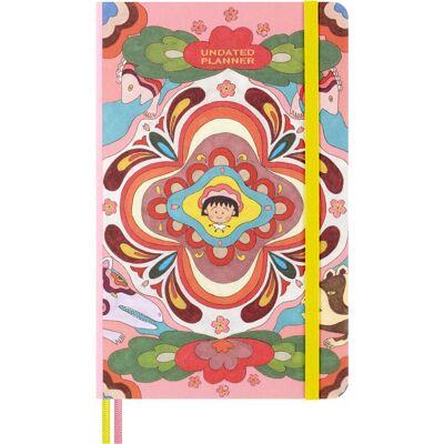 Ongedateerd groot dagboek van Japanse kunstenares Momoko Sakura Moleskine Ongedateerd groot dagboek van Japanse kunstenares Momoko Sakura Moleskine