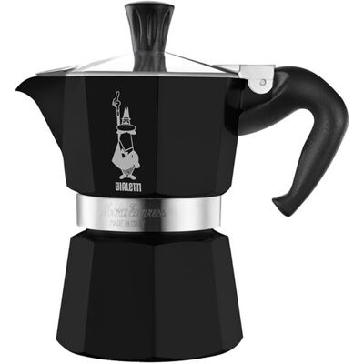 Bialetti Moka Express - Percolator - 130 ml - hypnotisch zwart Bialetti Moka Express - Percolator - 130 ml - hypnotisch zwart