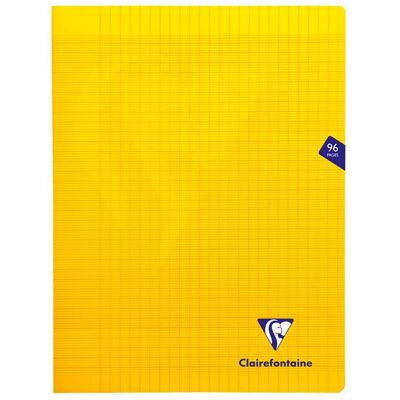 Clairefontaine CLAIRFTN CAH MIMESYS 24X32 96P SY JAUNE Clairefontaine CLAIRFTN CAH MIMESYS 24X32 96P SY JAUNE