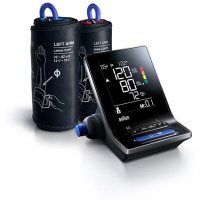 Braun Draadloze bloeddrukmeter ExactFit 5 Connect BUA6350EU Zwart Braun Draadloze bloeddrukmeter ExactFit 5 Connect BUA6350EU Zwart