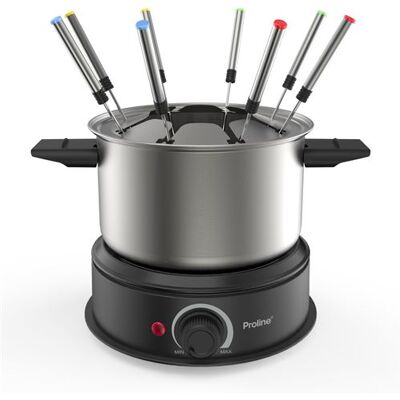 Proline Fonduestel Fdc10 1500 W Zilver - Airfryer Proline Fonduestel Fdc10 1500 W Zilver - Airfryer