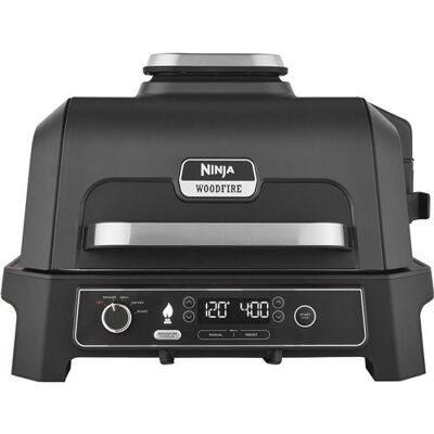 Ninja Elektrische Barbecue En Rookoven Woodfire Og850eu 1700 W Grijs En Zilver - Airfryer Ninja Elektrische Barbecue En Rookoven Woodfire Og850eu 1700 W Grijs En Zilver - Airfryer