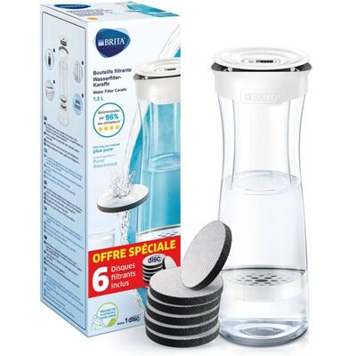 Brita Filterfles 1050005 Grafiet wit Brita Filterfles 1050005 Grafiet wit