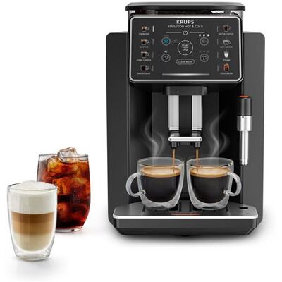 Krups Automatische Espressokoffiemachine Sensation Hot & Cold Ea9138 15 Bar 1450 W Zwart - Airfryer Krups Automatische Espressokoffiemachine Sensation Hot & Cold Ea9138 15 Bar 1450 W Zwart - Airfryer