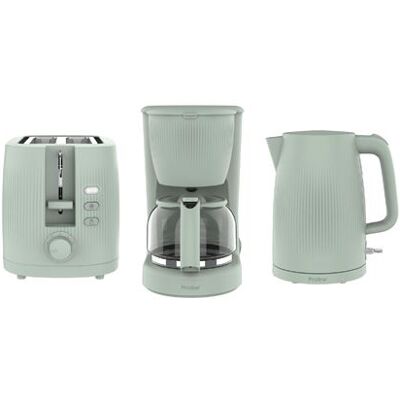 Proline Ontbijtsetsetpop Waterkoker, Koffiezetapparaat En Broodrooster 2000 W Groen - Airfryer Proline Ontbijtsetsetpop Waterkoker, Koffiezetapparaat En Broodrooster 2000 W Groen - Airfryer