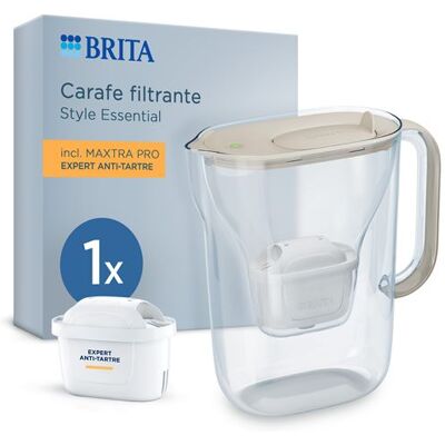 Brita Filterfles En -karaf Style Essential 1 Cartouche Maxtra Pro Expert Sable - Airfryer Brita Filterfles En -karaf Style Essential 1 Cartouche Maxtra Pro Expert Sable - Airfryer