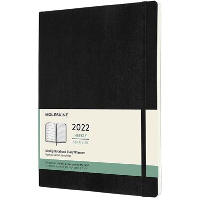 Moleskine MSK 12M XL SEMNOT SOUPLE - NOIR Moleskine MSK 12M XL SEMNOT SOUPLE - NOIR